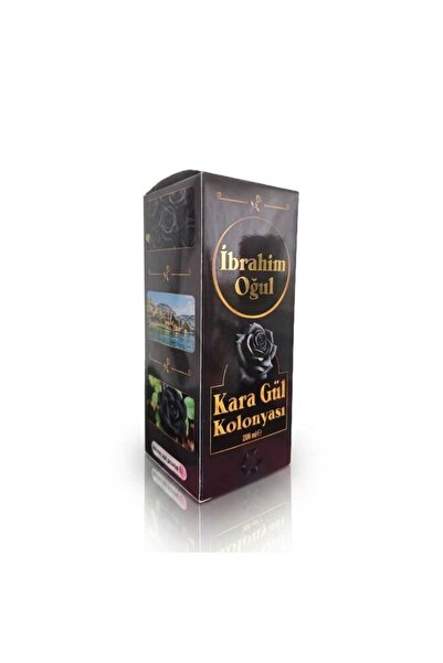 İbrahim Oğul Özel Seri Karagül Kolonyası - 200 ml Kalıcı ve Ferahlatıcı Esans...