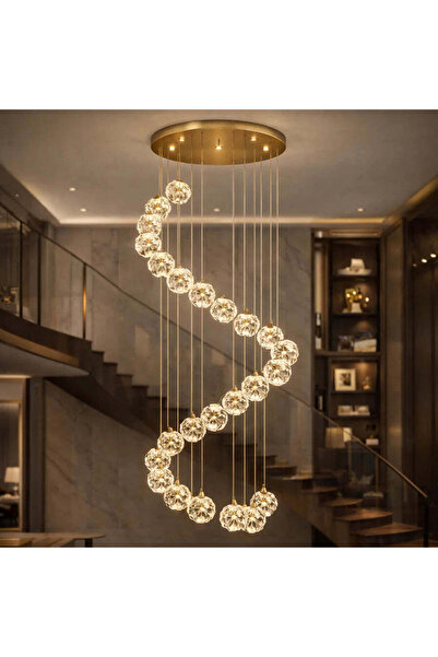 La Cucu Κρυστάλλινος Πολυέλαιος LED KILKENNY Culmino, 144W, Ουδέτερο Φως, Διά...