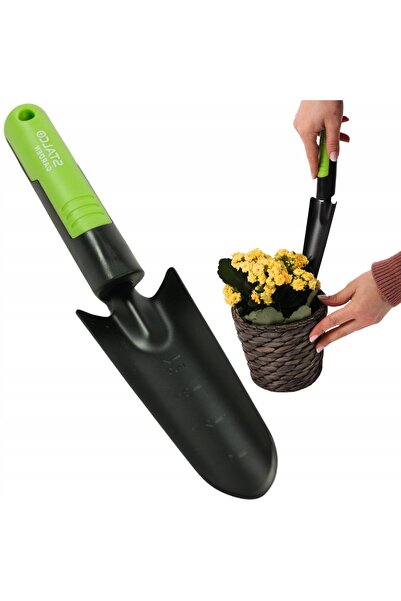 Mardil Spatulă de grădină îngustă din oțel, 29 cm - Spatulă de mână rezistent...