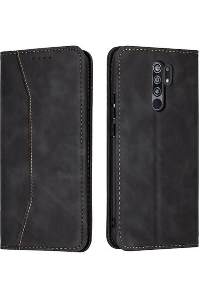 Other Bodycell Πορτοφόλι από συνθετικό δέρμα PU, Μαύρο (Redmi 9) Κωδικός: 04-...