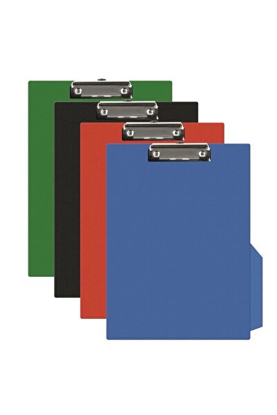 Q-Connect Clipboard pvc A4 simplu cu clip (Culoare: Negru)