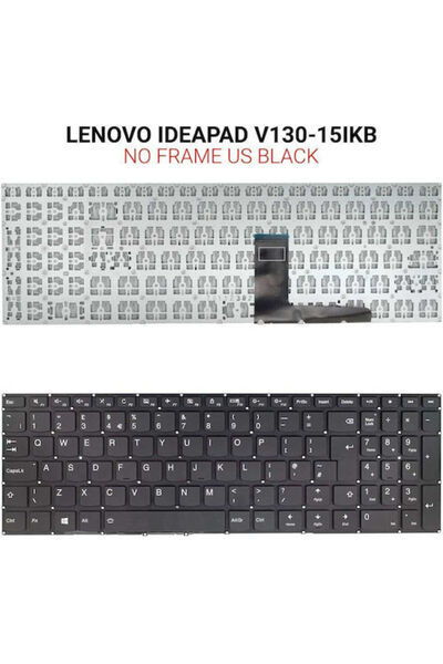LENOVO Πληκτρολόγιο φορητού υπολογιστή για Ideapad V130-15IKB χωρίς πλαίσιο κ...