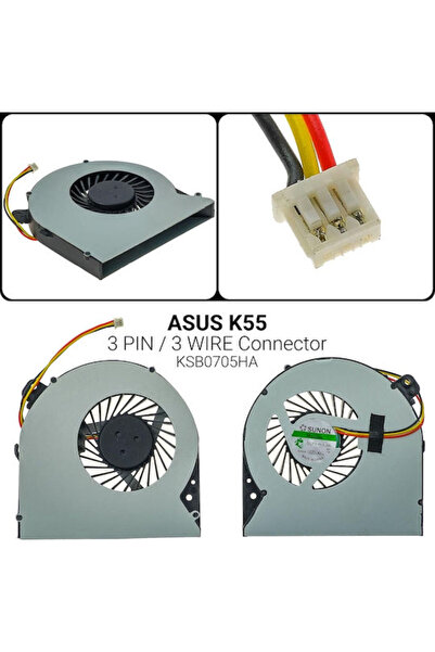 ASUS Ανταλλακτικός ανεμιστήρας φορητού υπολογιστή για K55