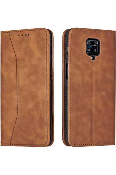 Other Bodycell Θήκη Βιβλίο από Συνθετικό Δέρμα PU Καφέ (Redmi Note 9S / 9 Pro...