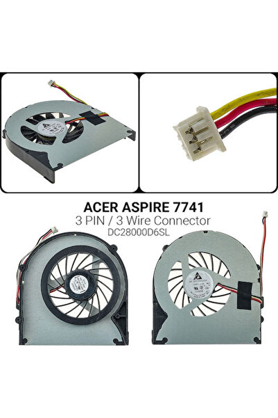 ACER Ανταλλακτικός ανεμιστήρας φορητού υπολογιστή για 7741