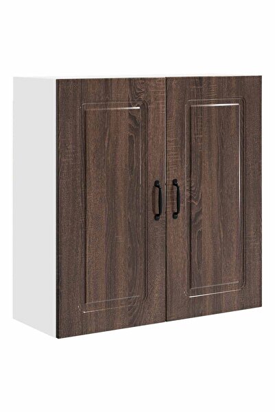 vidaxl Dulap de bucătărie Kalmar Stejar închis 80 x 31 x 80 cm