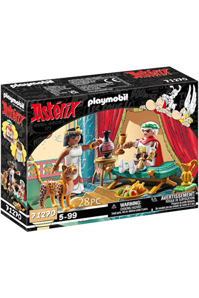 Playmobil Αστερίξ, Καίσαρας και Κλεοπάτρα για παιδιά 5-99 ετών Κωδικός: 71270