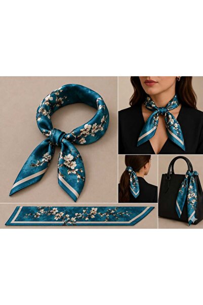 D2listone Desenli Fular Bandana 50x50