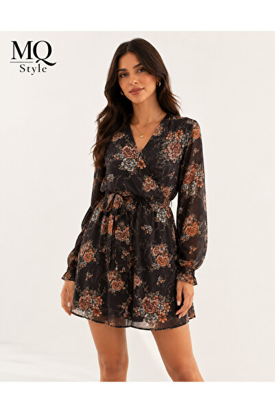 MQ Chiffon Floral Midi Dress - Turkish Elegance by Style