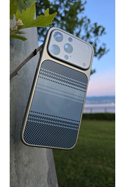 F CASE iPhone 13 Pro Uyumlu Magsafe Kamera Korumalı Hafif Karbon Kaplama Kılıf