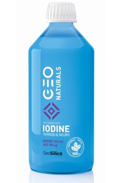 Aliness Geonaturals Silica Iodine Siliciu 100mg + Iod 150μg 500ml