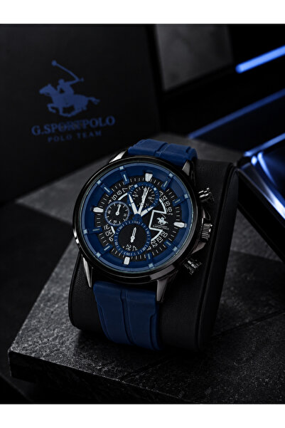 G Sport POLO Premium Silicone Men's Wristwatch with Strap (Fits Any Wrist)