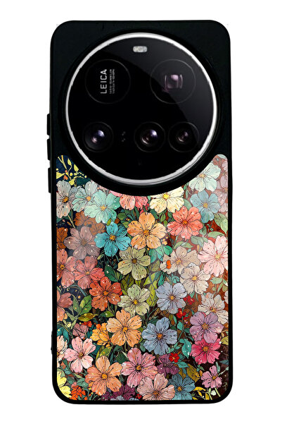 Spoyi Xiaomi 15 Ultra Floral Tapestry Tasarımlı Glossy Telefon Kılıfı