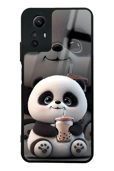 Spoyi Xiaomi Redmi Note 12S Baby Panda Design Glossy Phone Case