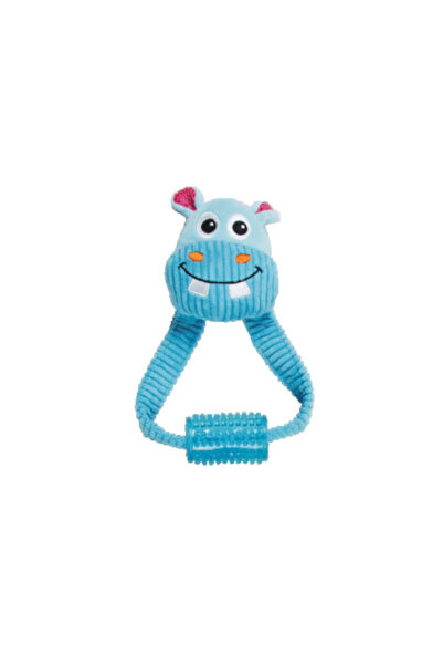Generic Brand Novapazr Vivid Life-Hippo with Tugger (174239) Dog Toy
