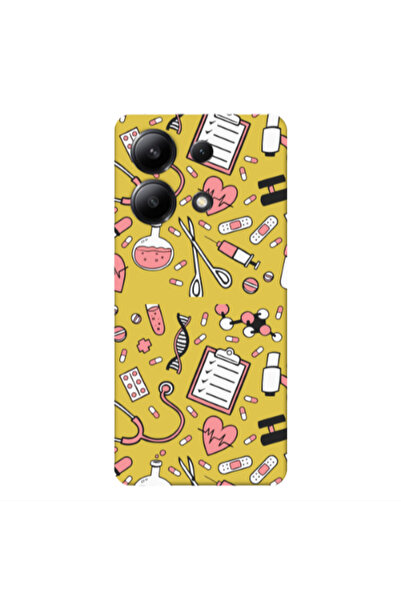 Other Xiaomi Redmi Note 13 4G Laboratory Yellow Colored Silicone TPU Θήκη