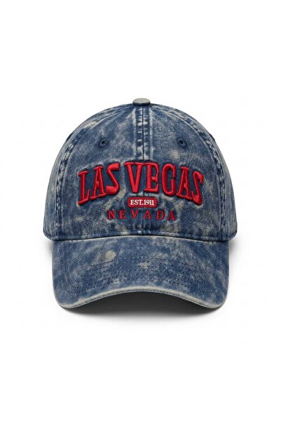 Aware Time Unisex Özle Washed Denim Cap Hat