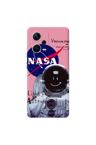 Other Xiaomi Poco X5 Vacuum State Pink Colored Silicone TPU Θήκη
