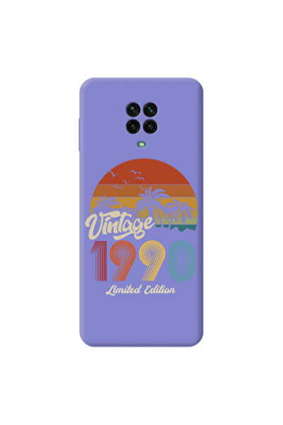 Other Xiaomi Redmi Note 9 Pro Vintage Purple Colored Silicone TPU Θήκη