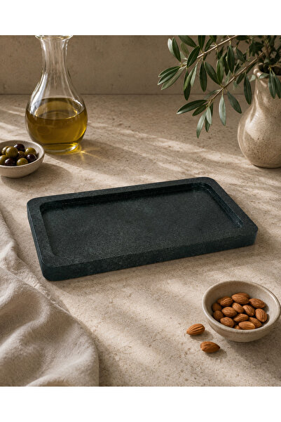 Kaan Export Natural Marble Presentation Tray Verde Amore
