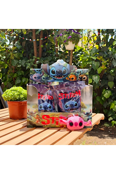DEK Stitch Peluş Anahtarlık Çanta ve Cüzdan Süsü Rastgele 1 Adet