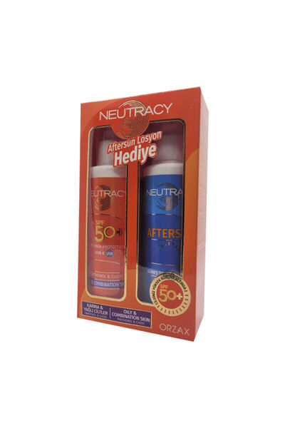Neutracy Spf50+ High Protection Sunscreen for Combination Oily Skin 70 ml + A...