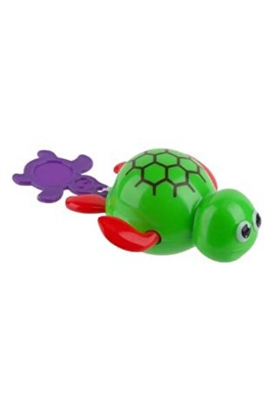 OEM Jucărie de baie broască țestoasă înotătoare verde 15 cm