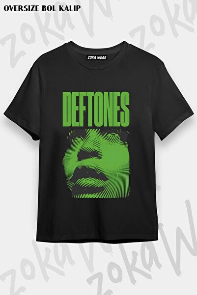 ZOKAWEAR Μπλουζάκι Unisex Loose Fit Deftones v23 με στάμπα