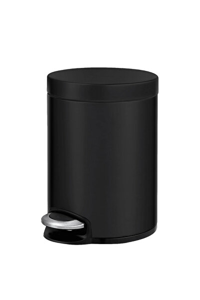 EKO Coș de gunoi cu pedală, EKO, Serene, 5 litri, 1 compartiment, negru