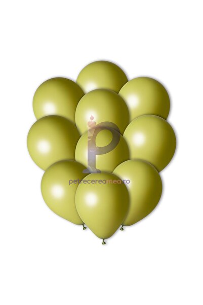 MP Mirific Party Set de baloane din latex, verde Amanda, 25 cm