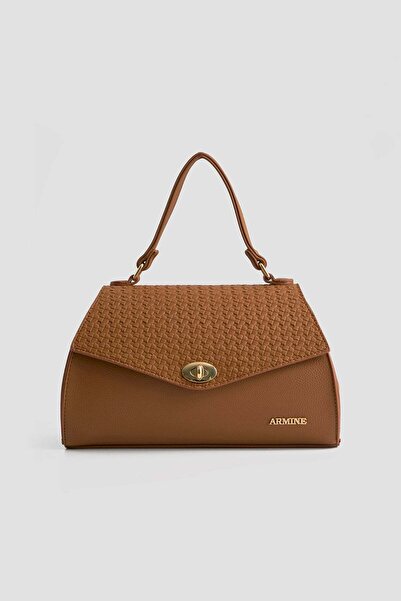 Armine Knitted Bag Brown