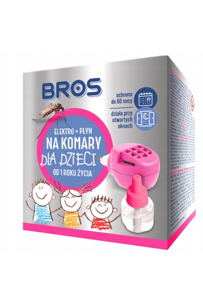 bros Elektro + Lichid anti-țânțari pentru copii 1 bucată
