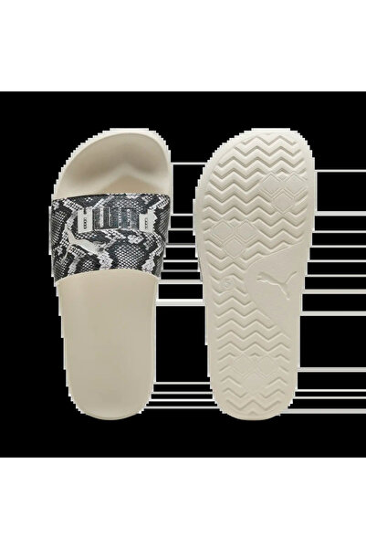 Puma Leadcat 2.0 Snake Chic Gri Kadın Terlik