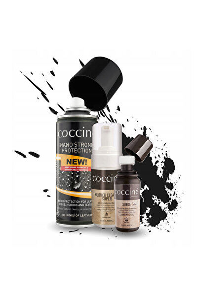 Coccine Set de ingrijire a incaltamintei, Coccine, spuma de curatare 100ml + ...