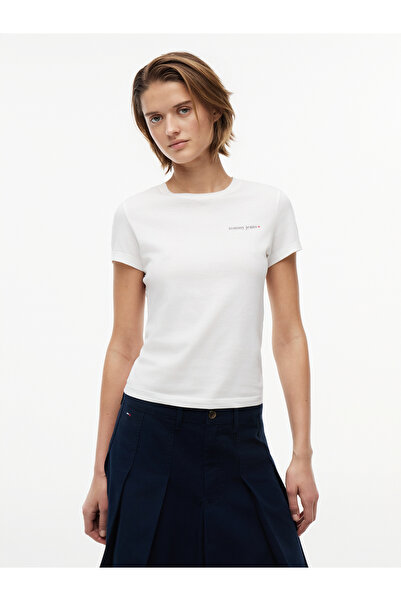 Tommy Jeans White Women T-Shirt