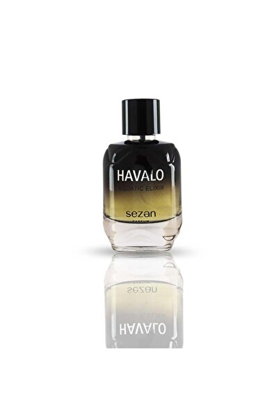 SEZAN Havalo Aquatic Elixer Eau de Parfum - Men's Long Lasting Marine Fragrance - Fresh Ocean Aquatic & Aromatic Masculine Perfume