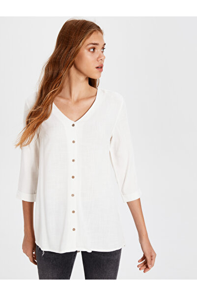 LC Waikiki V-Neck Long Sleeve Women's Tunic