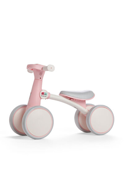 bebego Bicicletă fără pedale Quattro 2 în 1, roz