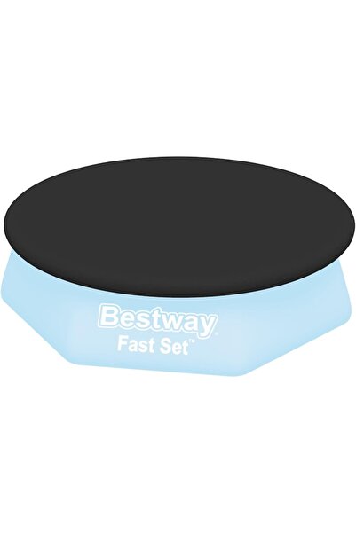BESTWAY Husă de protecție rapidă pentru piscină, diametru 240 cm, material PV...
