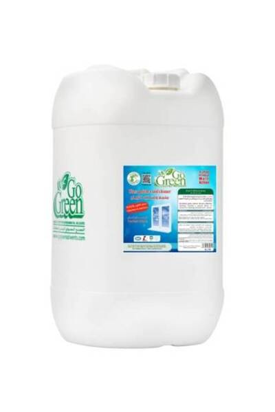 Go Green glass cleaner without smell and color