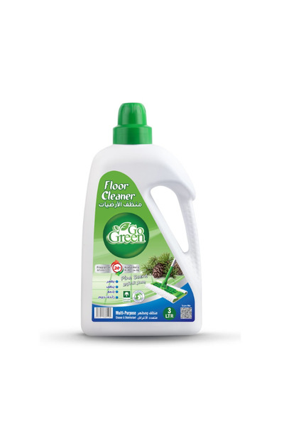 Go Green Floor Cleaner Pine 3 Ltr - Carton (6 Pieces)