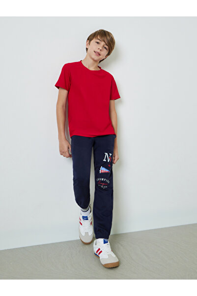 Styli Teen Boys Graphic Print Cuffed Joggers