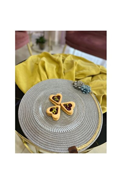 coco shopier ديكو هاندي - مفرش طاولة أمريكي منسوج من الجوت المزخرف بالزهور بط...