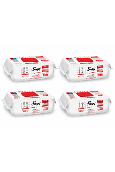 SLEEPY NATURAL Sleepy Servetele Umede Multisuprafete Cherry Blossom 100buc x 4