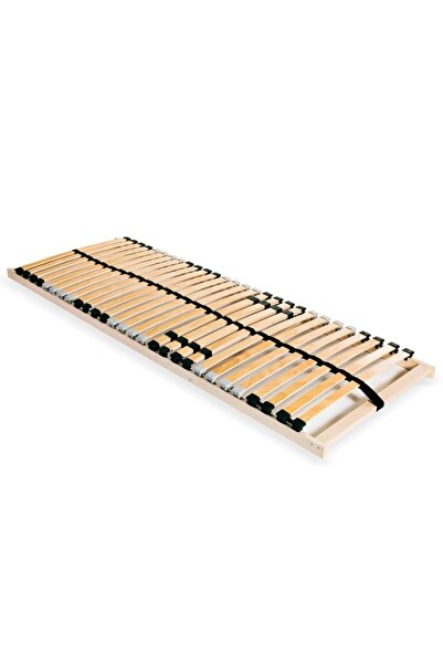 vidaxl Bază de pat cu șipci, 28 șipci, 7 zone, 80 x 200 cm