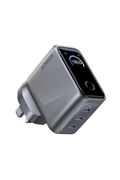 Anker Prime Charger (160W, 3 Ports) Silver