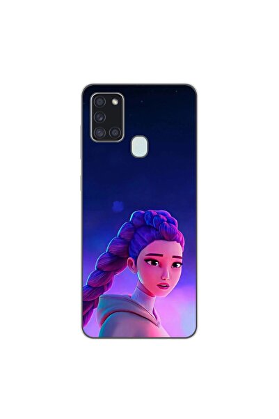 OEM Husa compatibila cu Samsung Galaxy A21s Silicon Gel Tpu Model KPop Demon ...