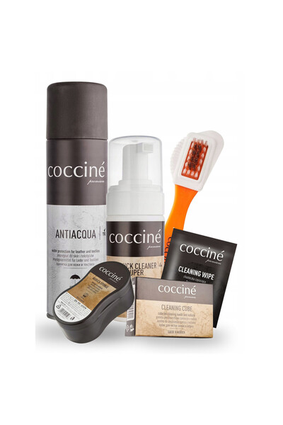 Coccine Set pentru curatarea si impregnarea incaltamintei din piele intoarsa ...