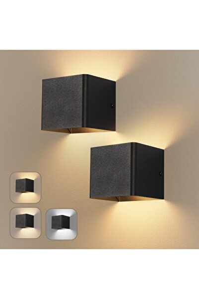 MIULEE Aplica Led, Dehobo, Reincarcabila USB, Reglabila RGB 3000K-6000K, Acum...