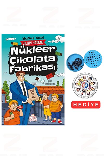 Nesil Çocuk Yayınları Çılgın Hademe Nükleer Çikolata Fabrikası Yusuf Asal Sol...
